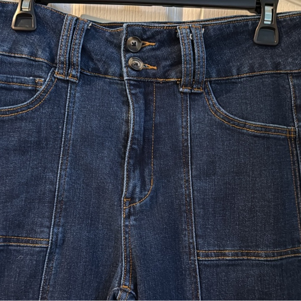 Violets Are Blue Dark Wash Ankle Jeans - Picture 4 of 9